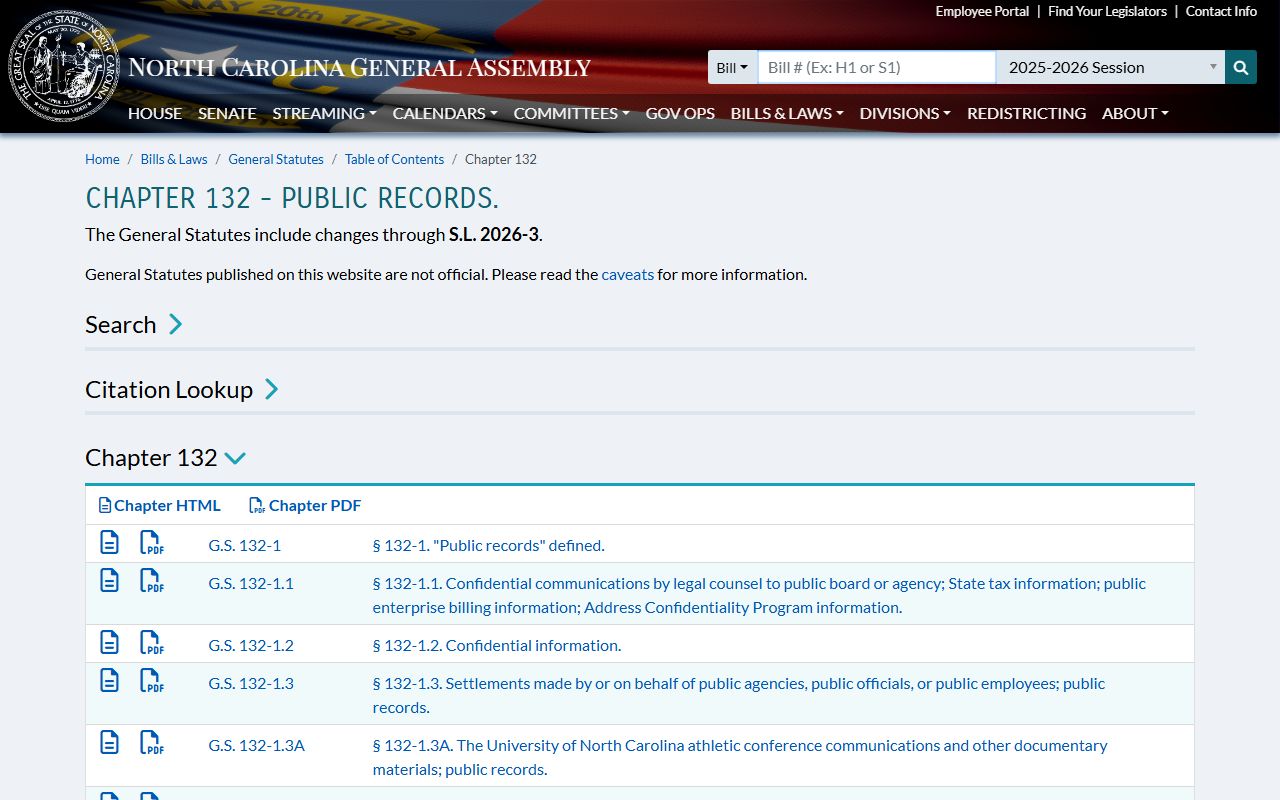 Madison County court records Chapter 132 public records index