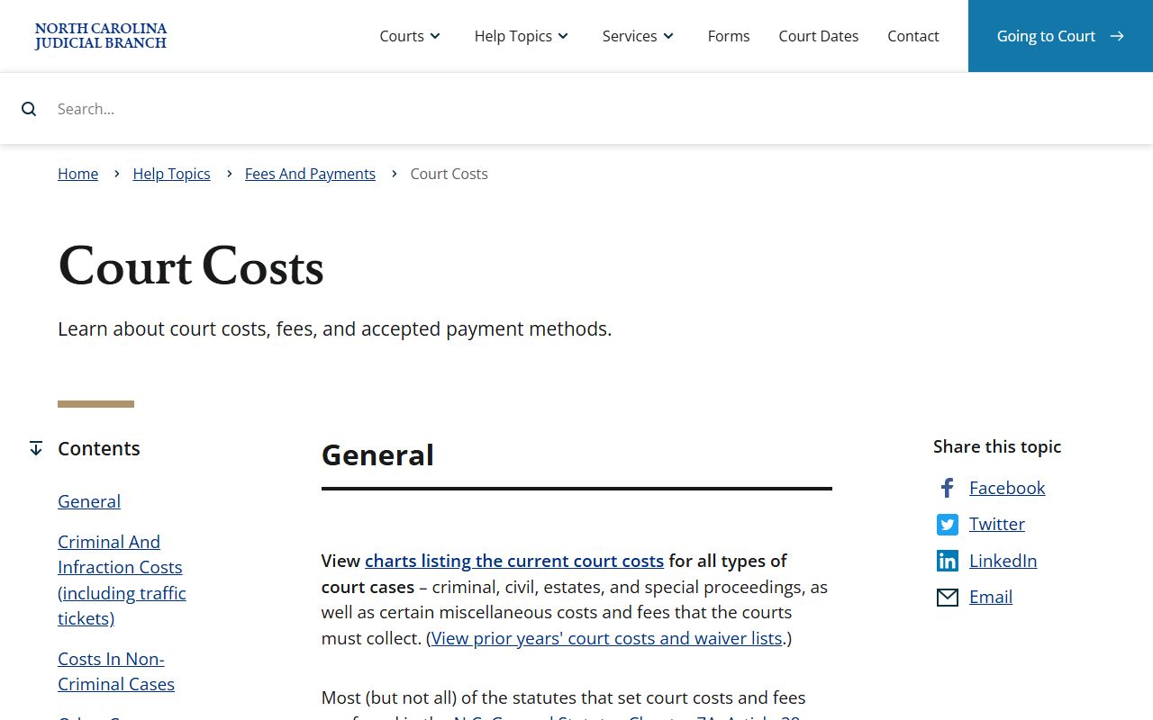 Madison County traffic court records court costs payment methods