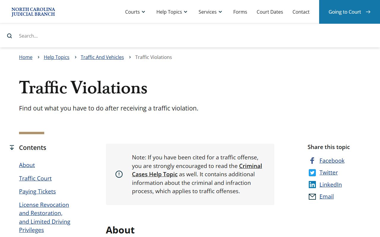 Madison County traffic court records traffic violations help topic